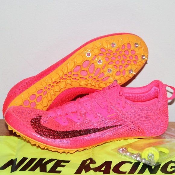 Nike Zoom Superfly Elite 2 Track Spikes Mens 8.5 Womens 10 Hyper Pink - Picture 1 of 9